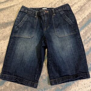 Liz & Co. Women's Size 10 Dark Blue Jean Shorts